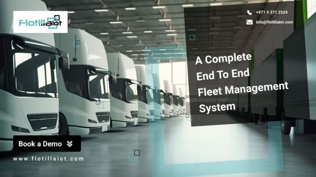 Flotilla IoT Fleet Management System Features